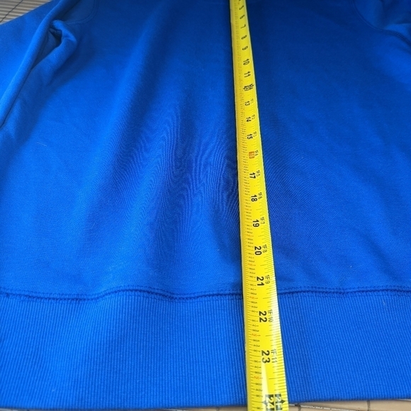 Nike Air cotton pullover hoodie blue men's sz Small, women's sz medium, kids sz - Picture 6 of 7